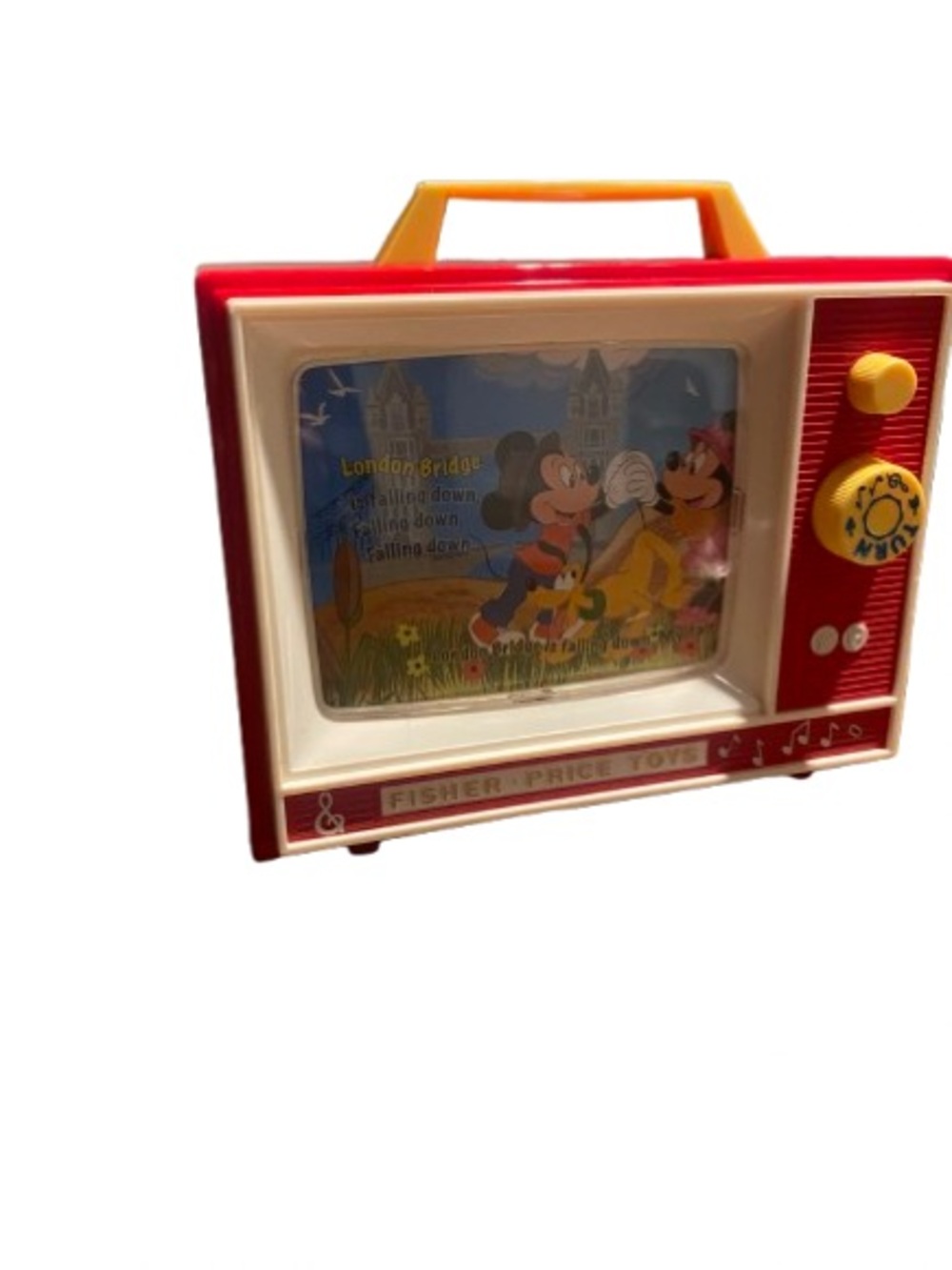 Fisher-Price Mickey & Minnie + Pluto sing-a-long Children's Portable Toy TV